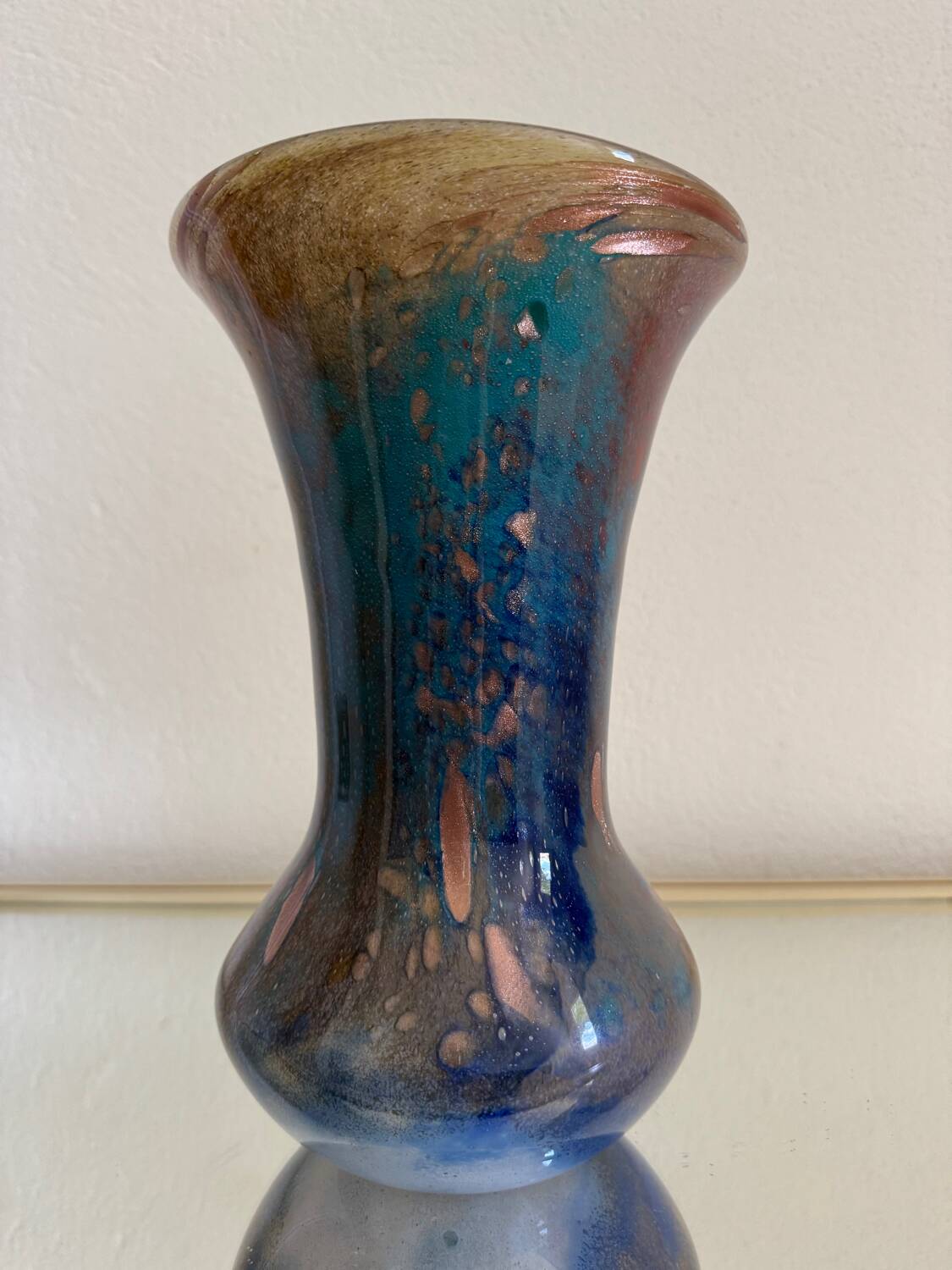 Murano glass vase from the 80s
