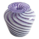 Blown glass vase