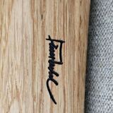 2 "The French Chair" seats by designer Finn Juhl and 1 matching footrest.