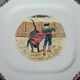 Pickman Cartuja Seville plate with bullfighting decoration, 19th century