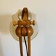 Lampadaire vintage articulé en pin – travail scandinave