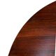 Vintage round coffee table in rosewood veneer, 60s design