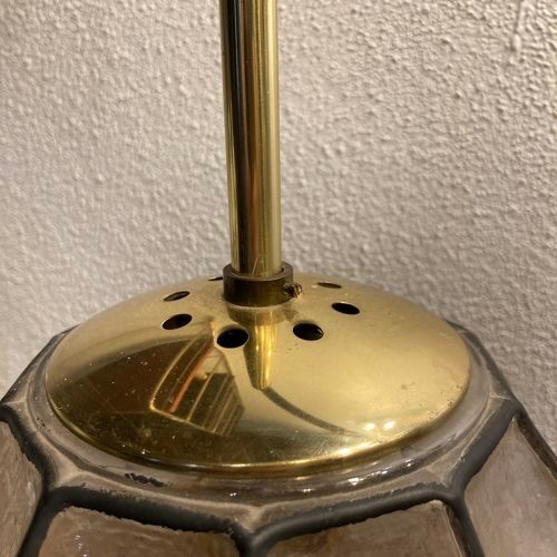 Glashuette Limburg 4184 pendant in glass, 1960