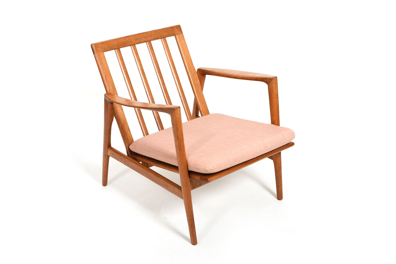 Mid century ikea easychair in solid oak from 1954