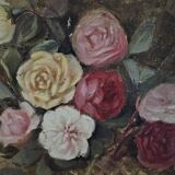 Rose Bouquet Painting