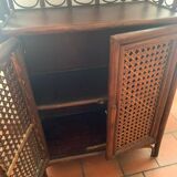 Bamboo shelf on legs