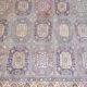 Turkish vintage handmade oriental rug Caesarea 3 x 2 m
