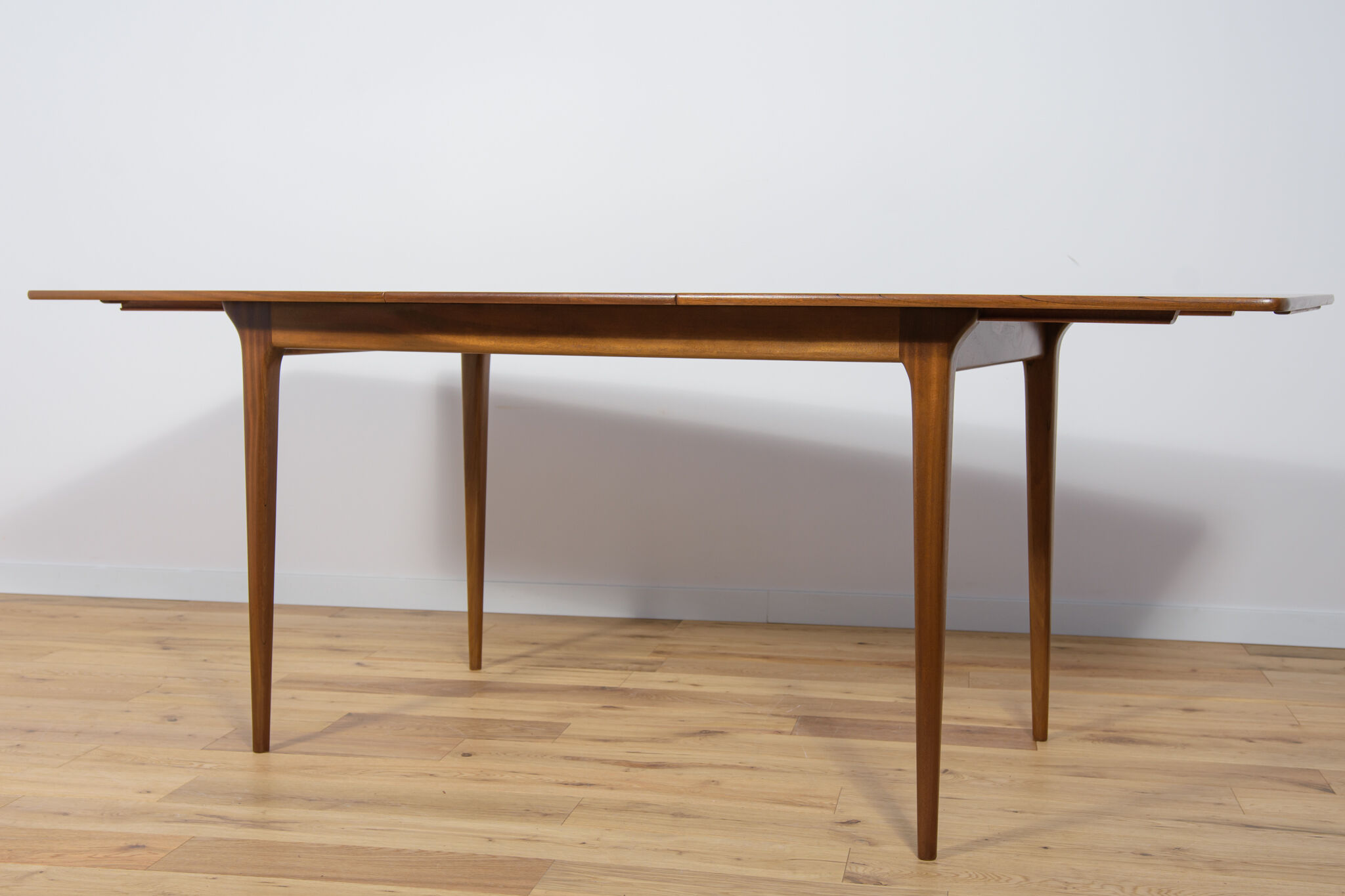 Mid-century teak extendable dining table from mcintosh, 1960s