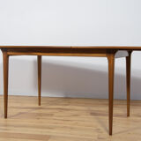 Table à manger extensible en teck du milieu du siècle de McIntosh, années 1960
