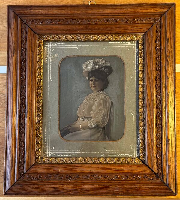 Photographie argentique ancienne, portrait , XIX siècle