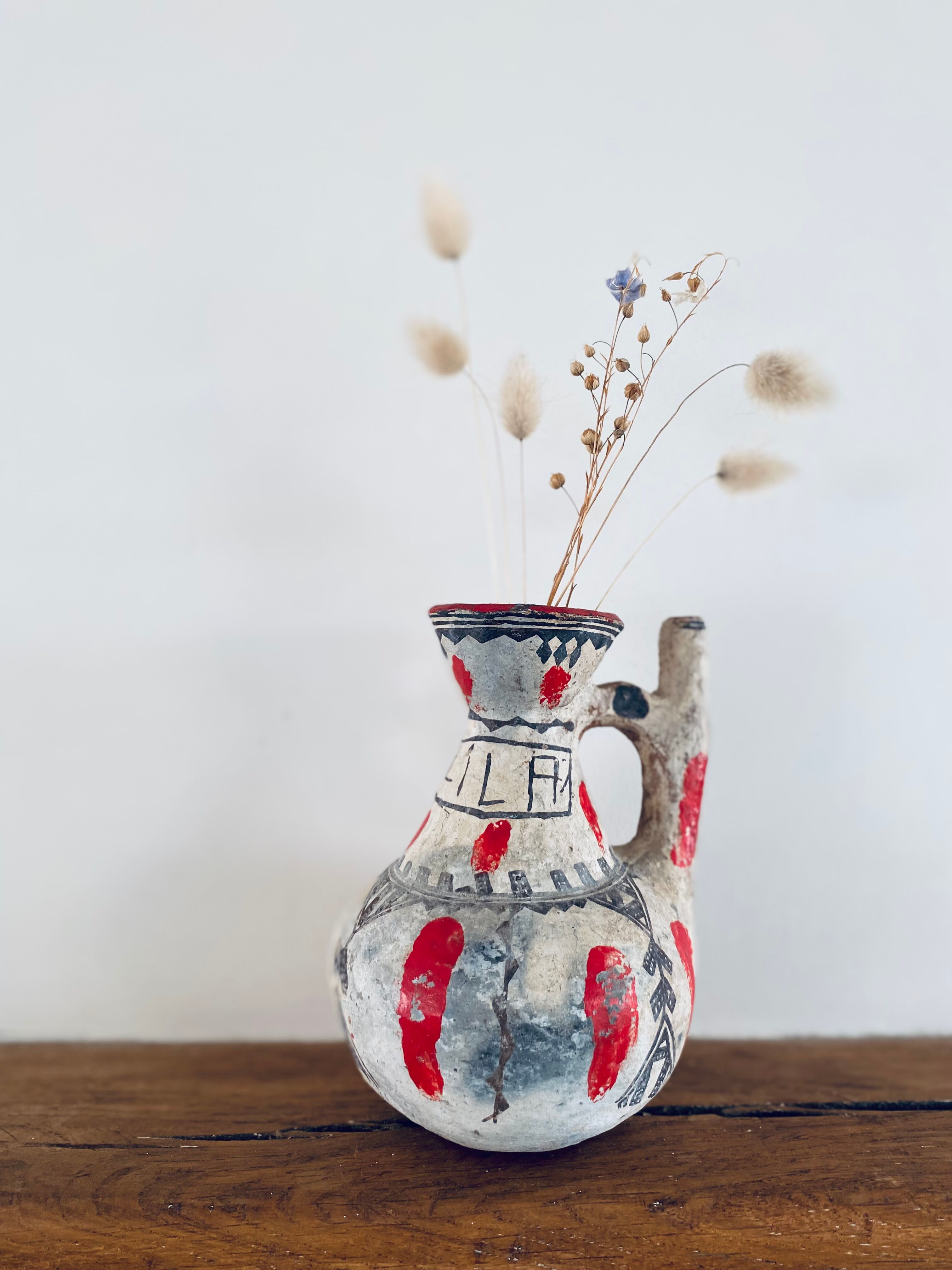 White Engobe Berber Pottery