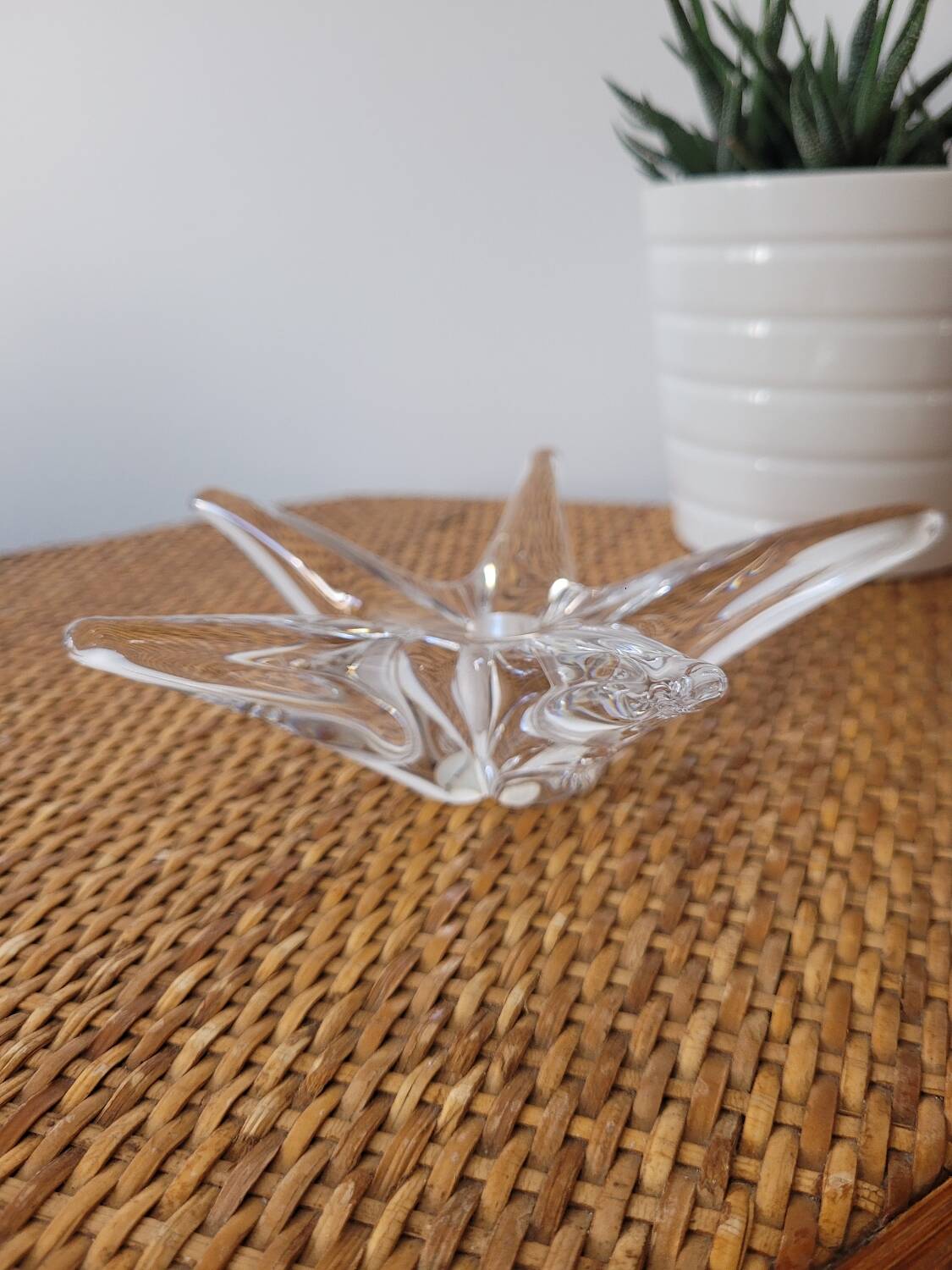 Daum crystal candle holder no. 2