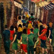 Painting of southern France in the 1960s