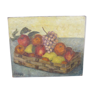 peinture a? l'huile nature