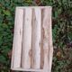 Small stool in raw wood