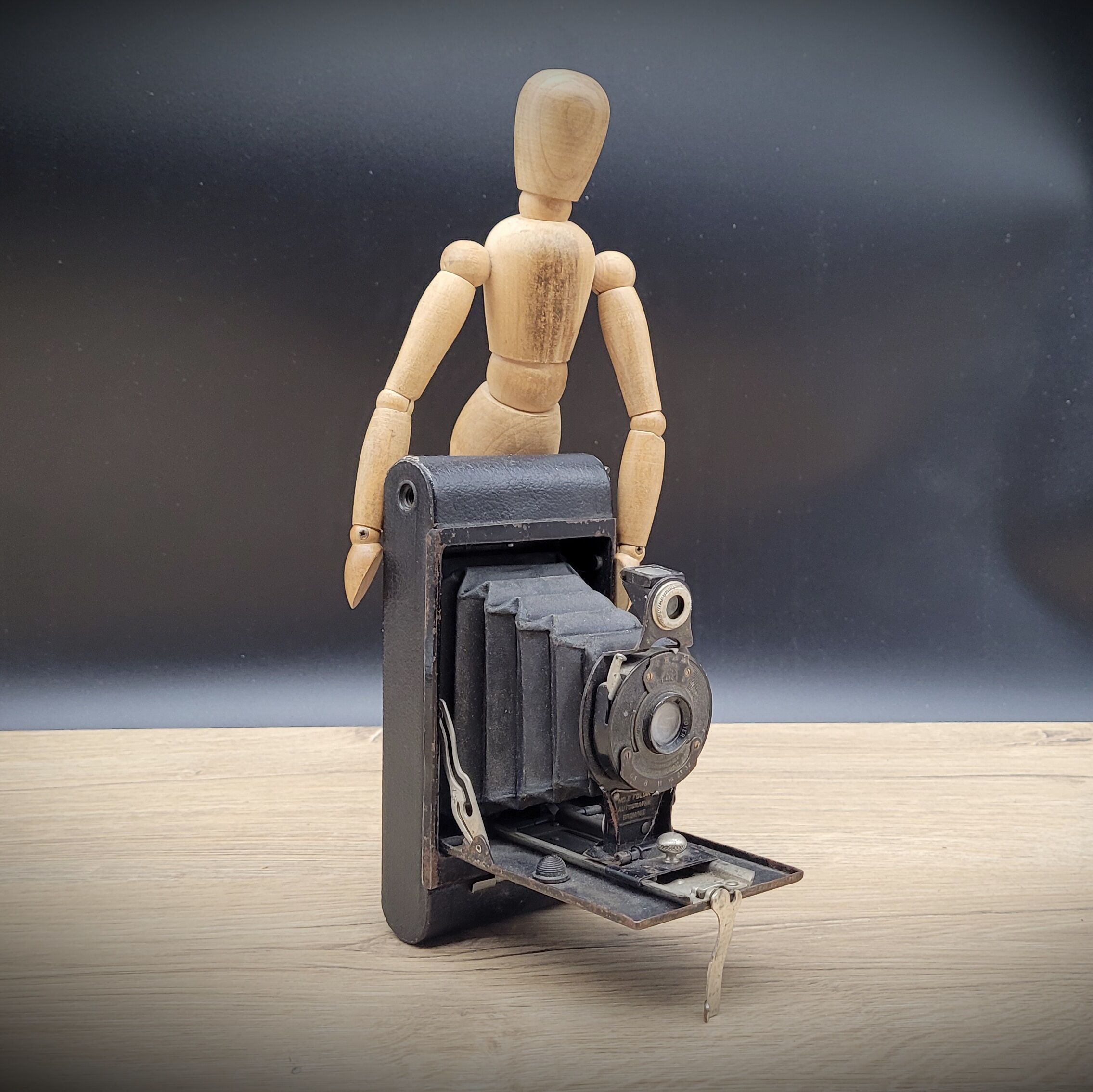 Bellows Folding Camera