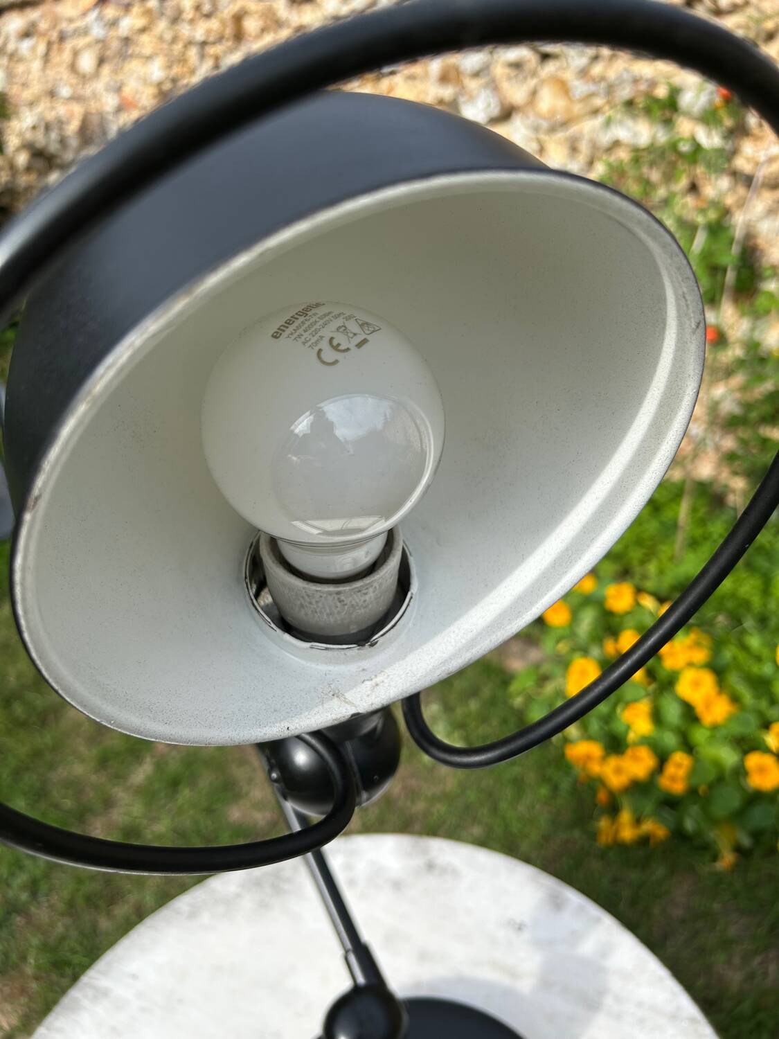 Jielde vintage black desk lamp