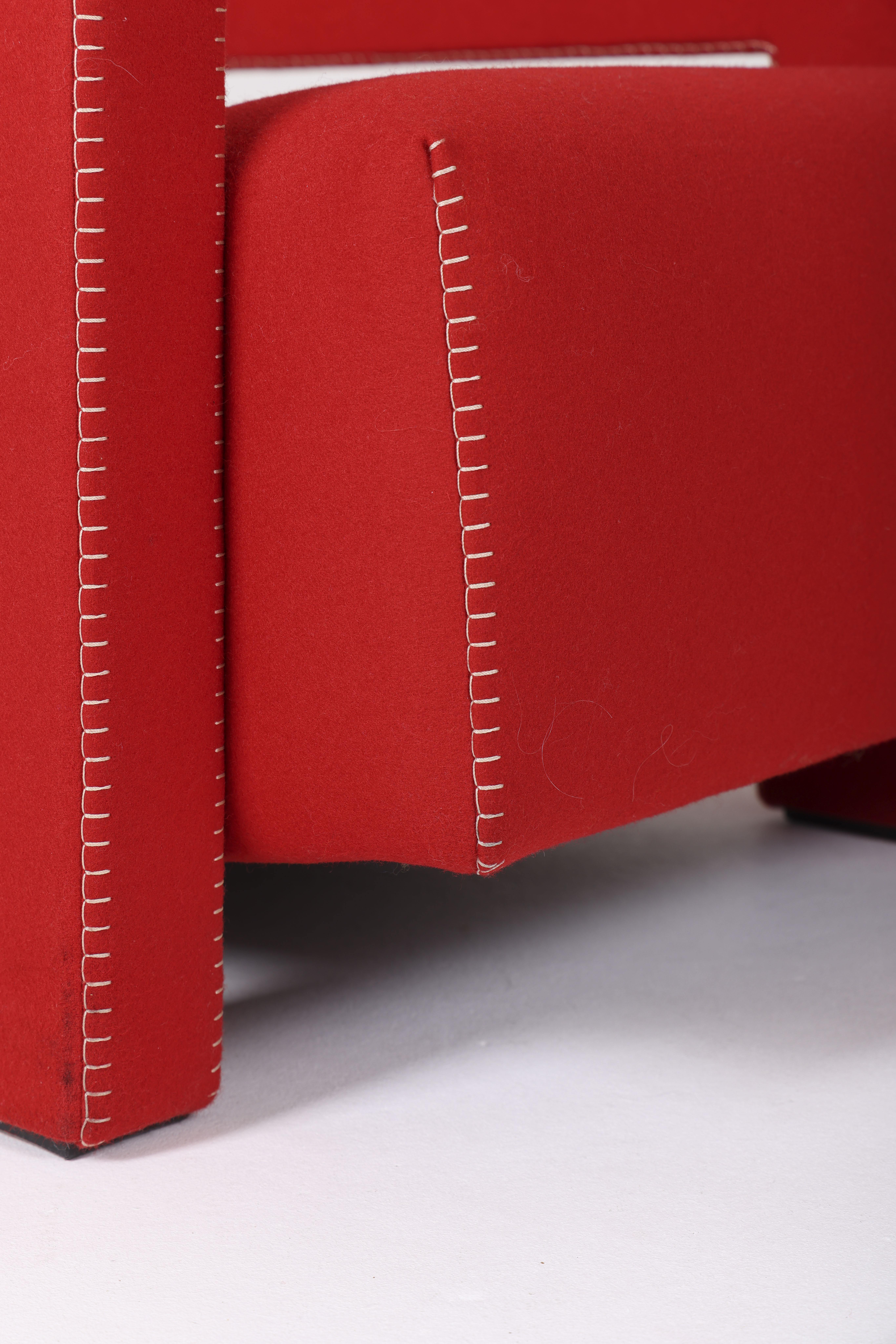 Utrecht armchair by Gerrit Reitveld edited by Cassina