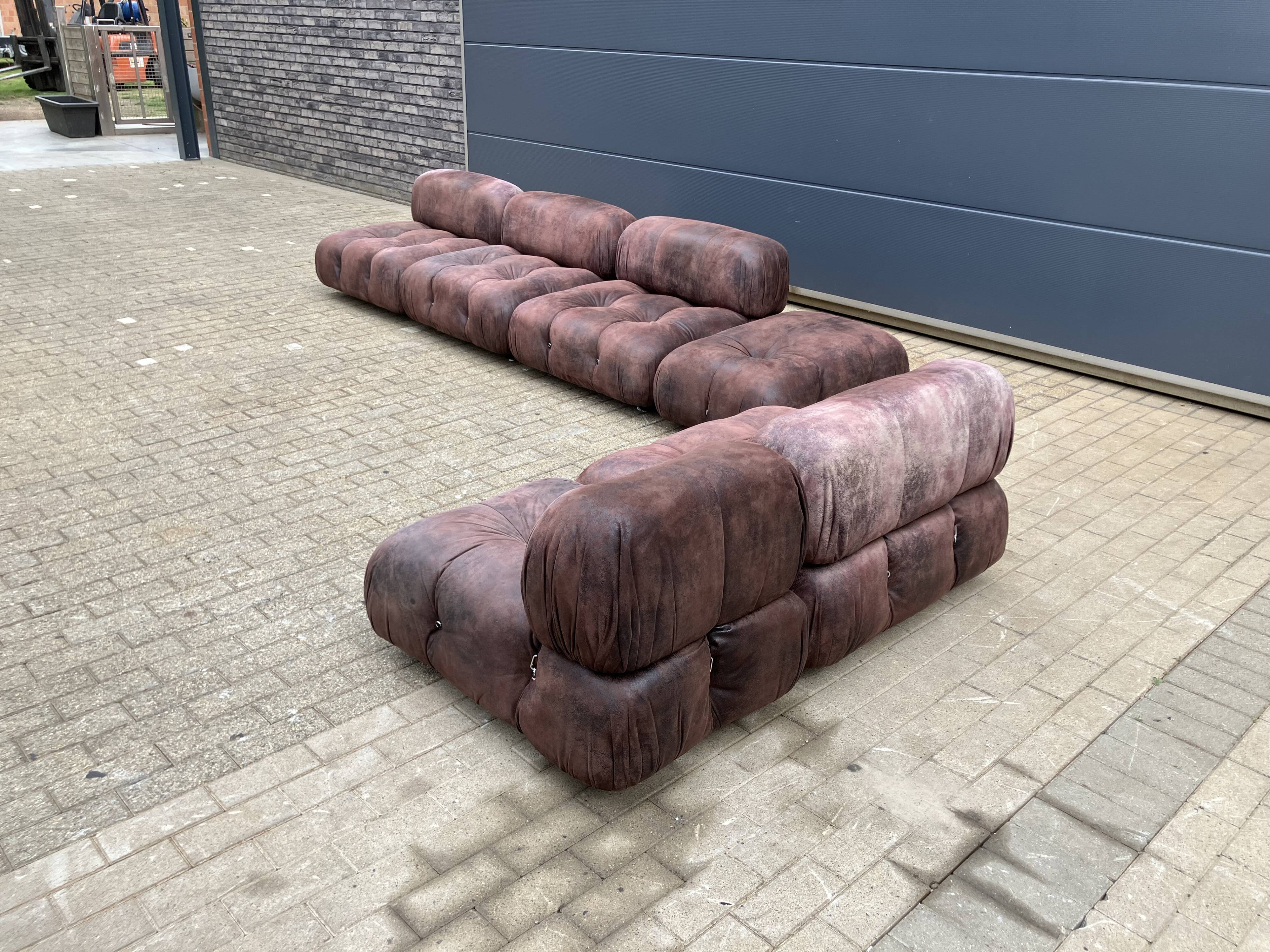 Original B&B Italia Camaleonda set from 1975, Mario Bellini