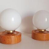 Pair of bedside lamps