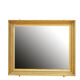 Miroir mural en bois doré français - 86x105cm