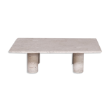 Table en travertin