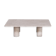 Travertine table