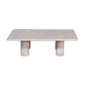 Travertine table