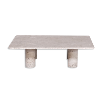 Travertine table