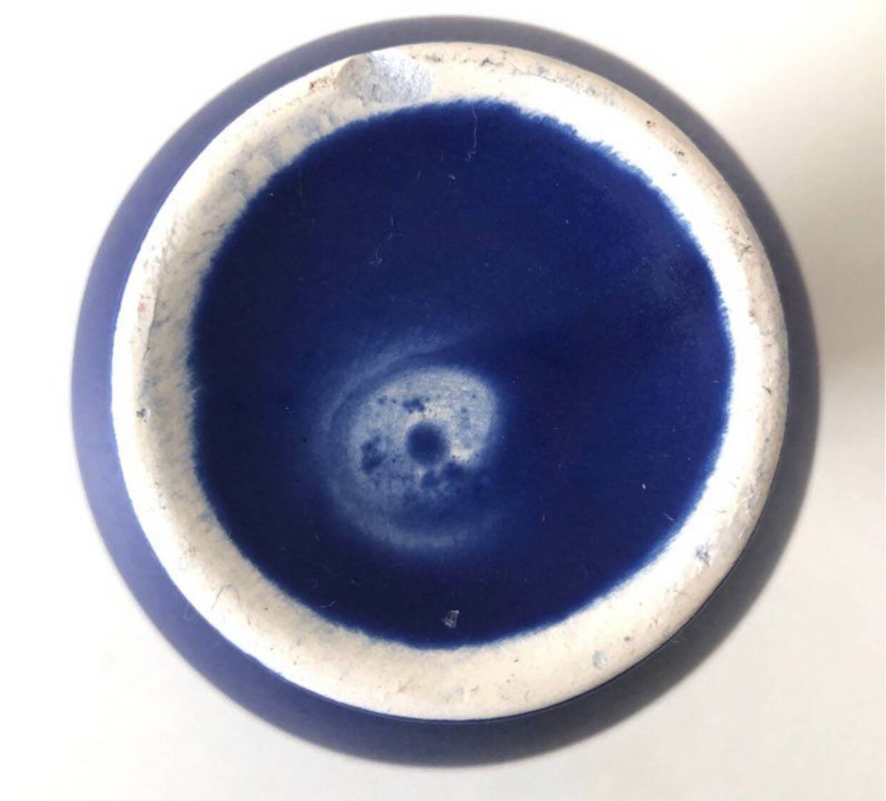 Blue Amphora Vase