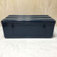 Large blue metal canteen