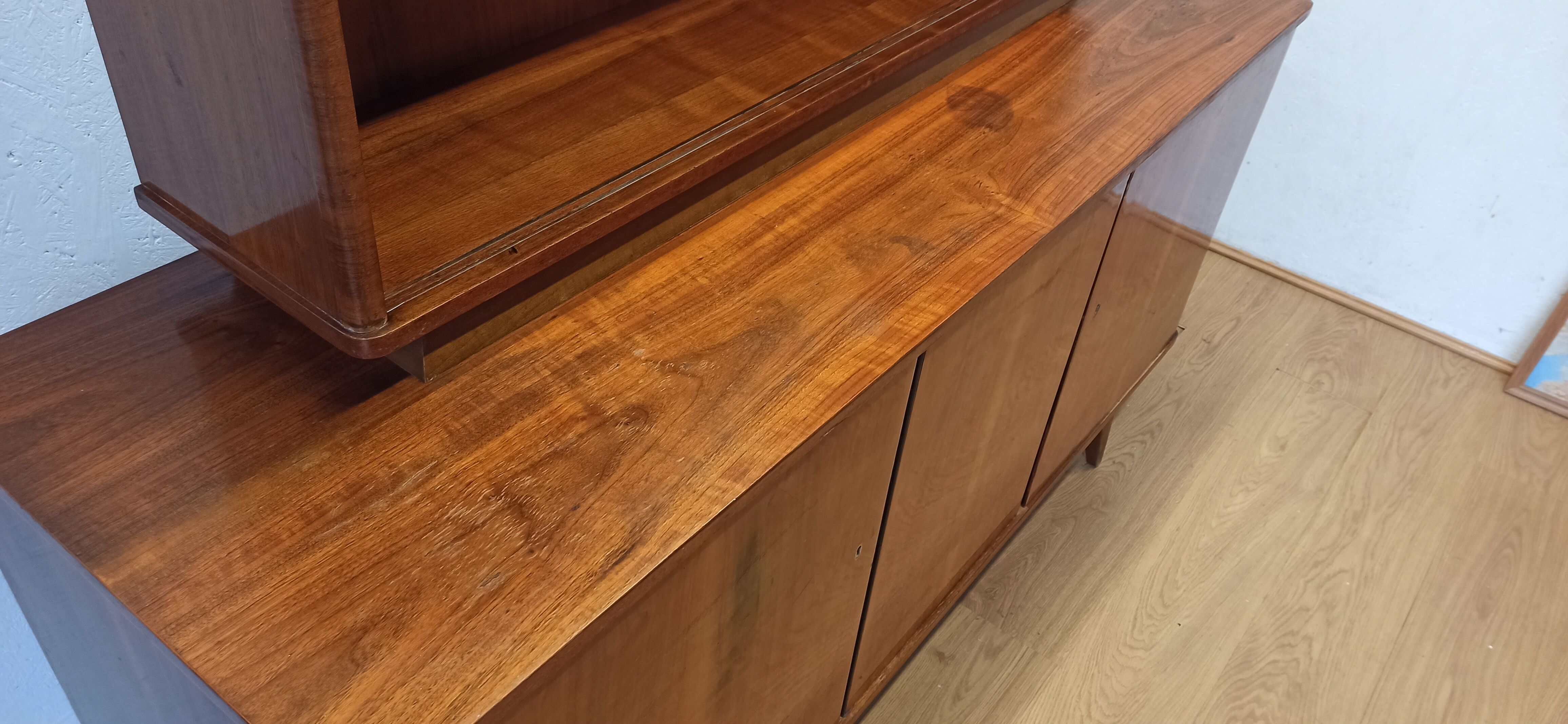 Modernist bookcase of the 1960s