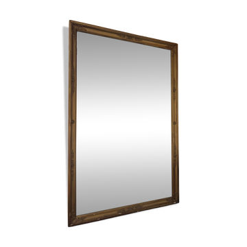 Large antique mirror in the Napoléon III style.