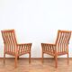 Mid-Century Danish Teak Armchairs, 1970s, Set of 2