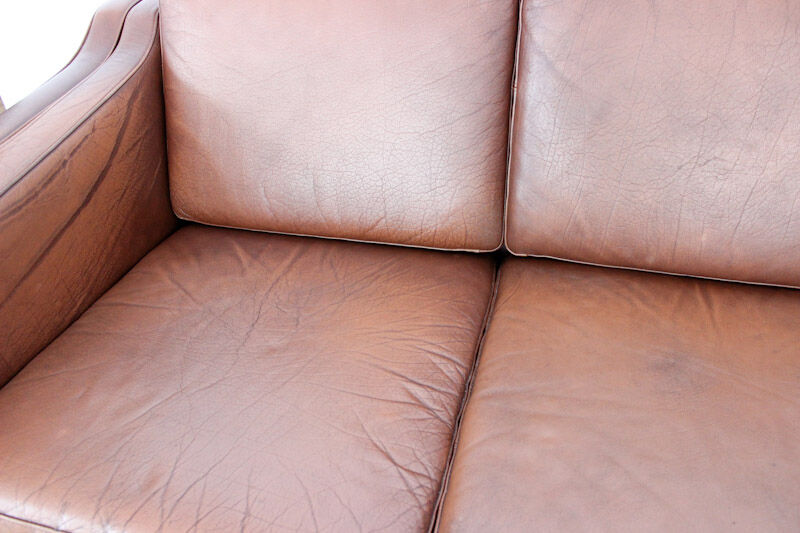 Sofa 3 places leather