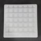 1970s Milky Glass Square Ceiling Light, Czechoslovakia