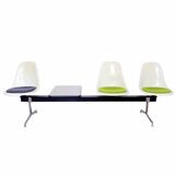 Eames 3-seater bench Vitra Edition 1970 Fiberglass