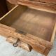 Small administrative style desk american style vintage 1950 oak