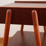 Pair of Scandinavian teak bedside tables, Carlström
