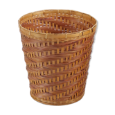 Bamboo and rattan basket