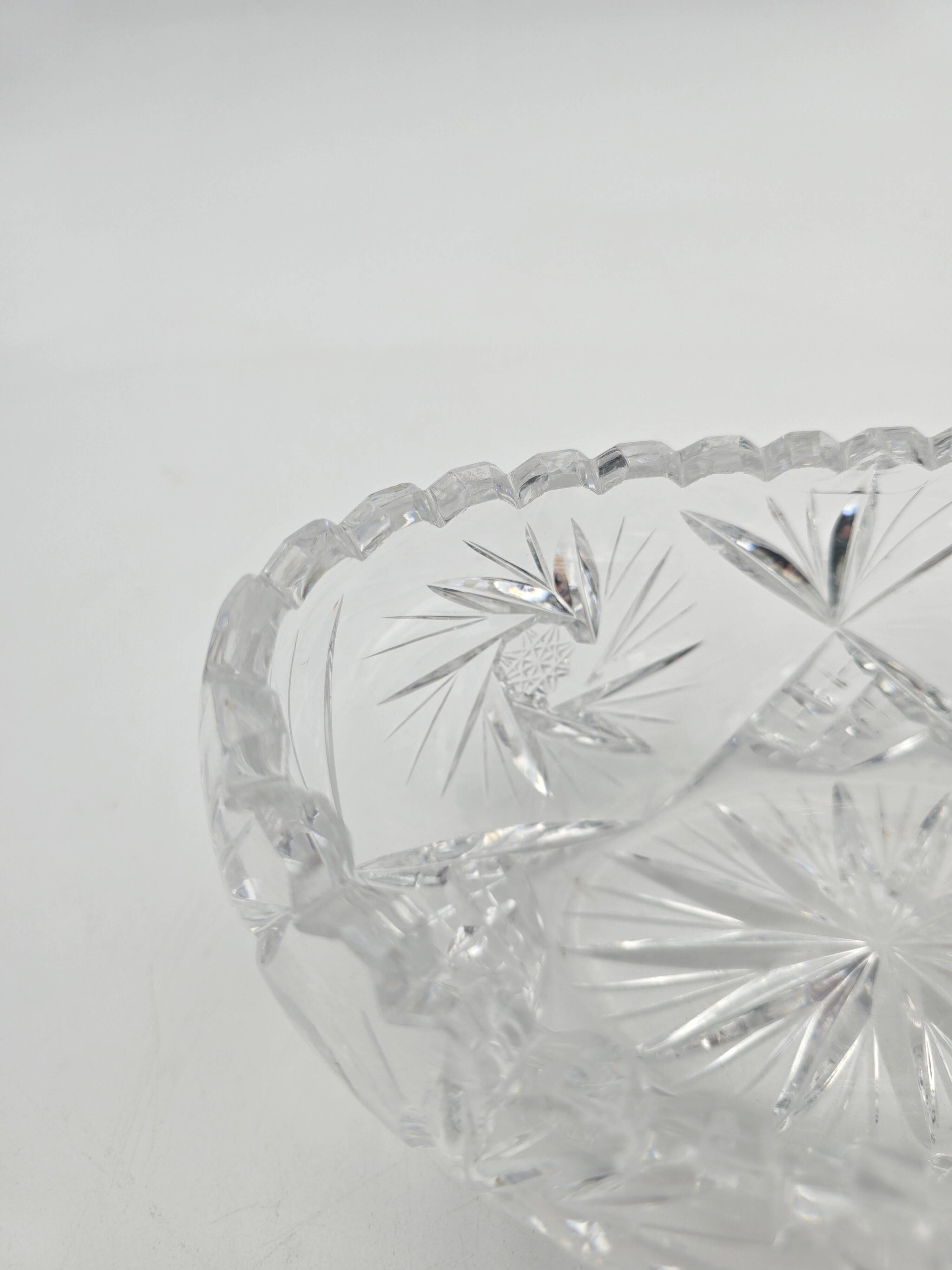 Art Deco Crystal Cup