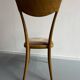 Set of 18 Scandinavian design chairs from the 1960s, organic curved wood.