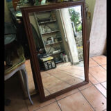 Old wood mirror