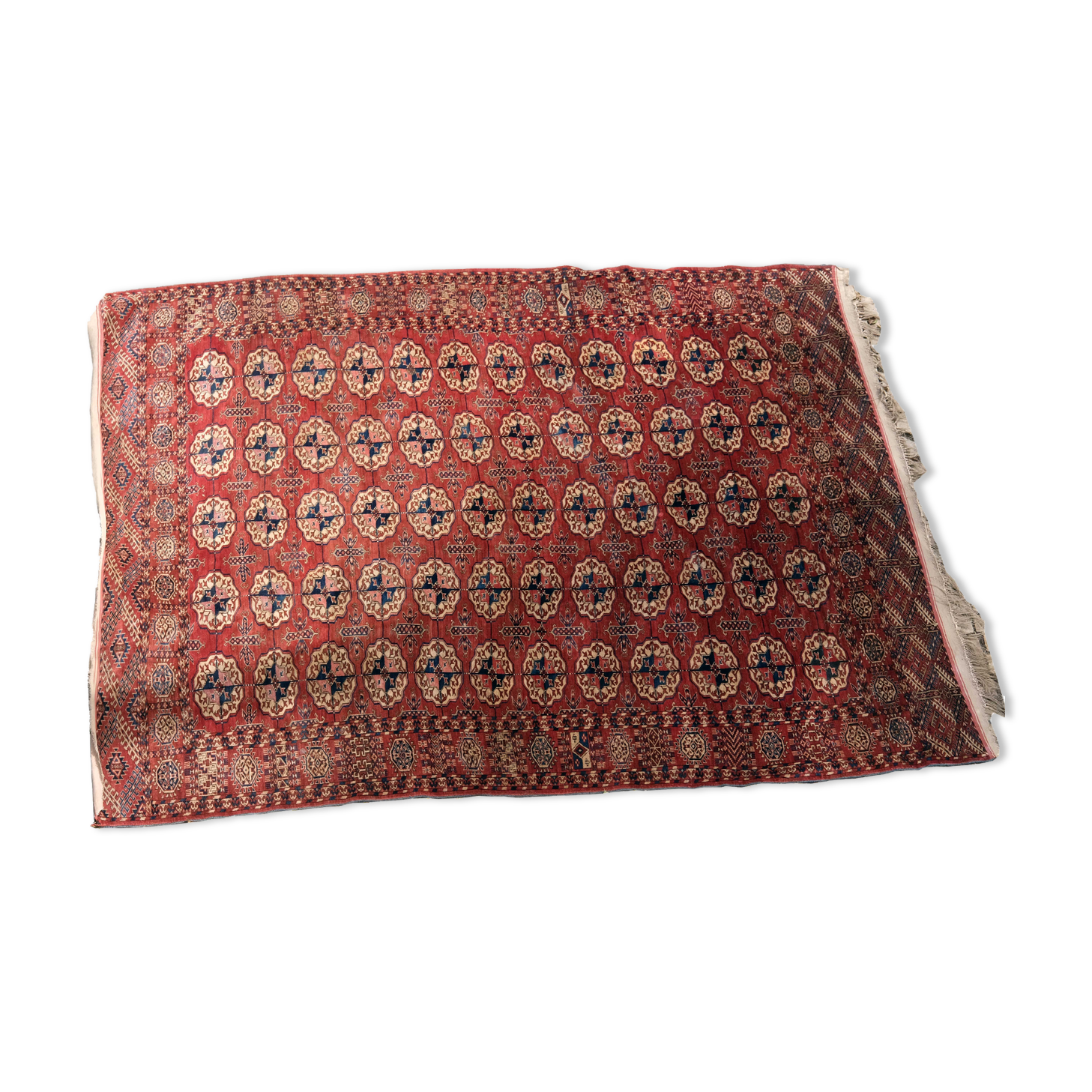 Antique "Bukhara" Carpet, Turkmenistan circa 1900's