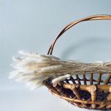 Old rattan basket