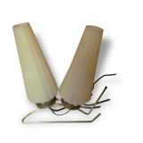 Double table lamp