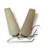 Double table lamp