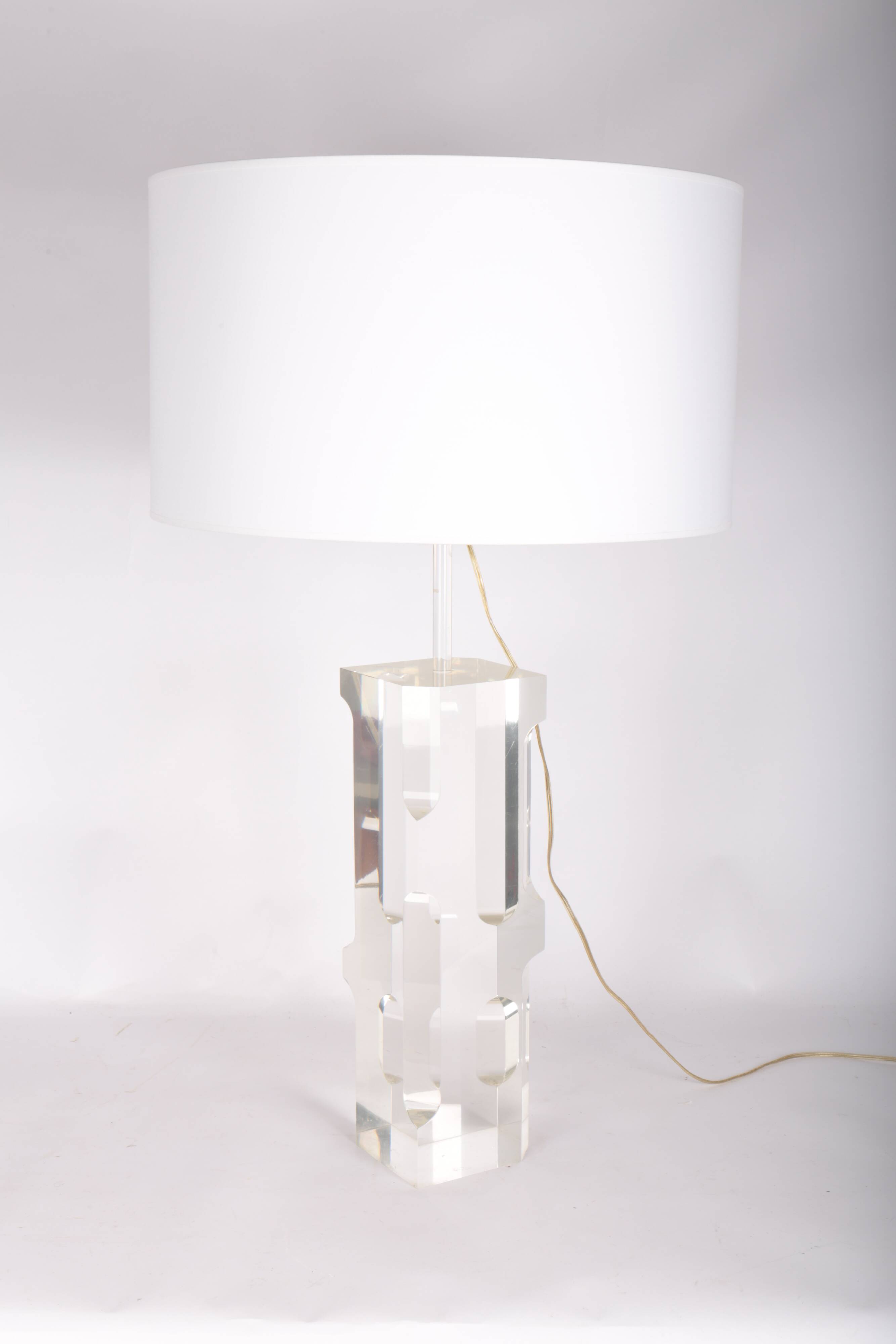 Large sculptural lamp attributed to Alessio Tasca, Italy circa 1970