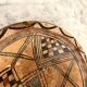 Plat kabyle en terre cuite peinte