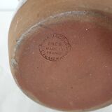 Ceramic pitcher signed Roger Jacques (Saint Amand)